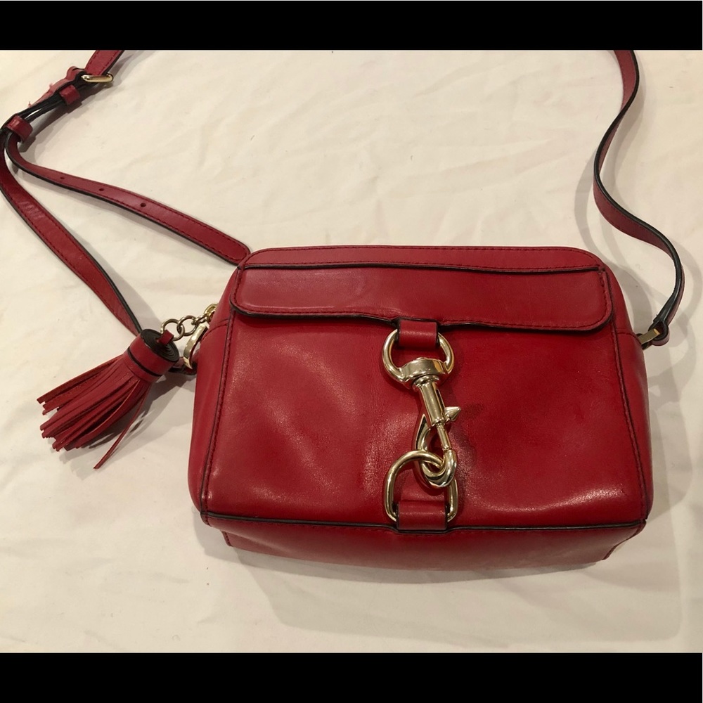 Rarely WORN! Rebecca Minkoff deep red crossbody